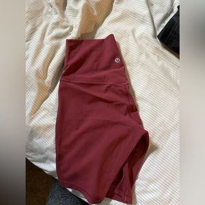 Lululemon align biker shorts 8in